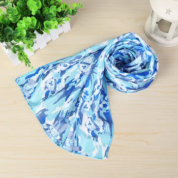 

Sports Towel Printed camouflage cold towel cold cool exercise towel outdoor exercise Yoga Fitness handy towel