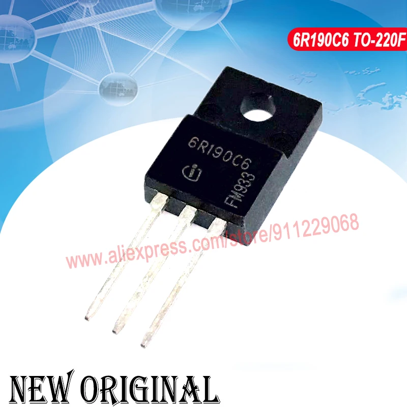 (5 шт.) IPA60R190C6 6R190C6 TO-220F 650V 59A | Электронные компоненты и принадлежности