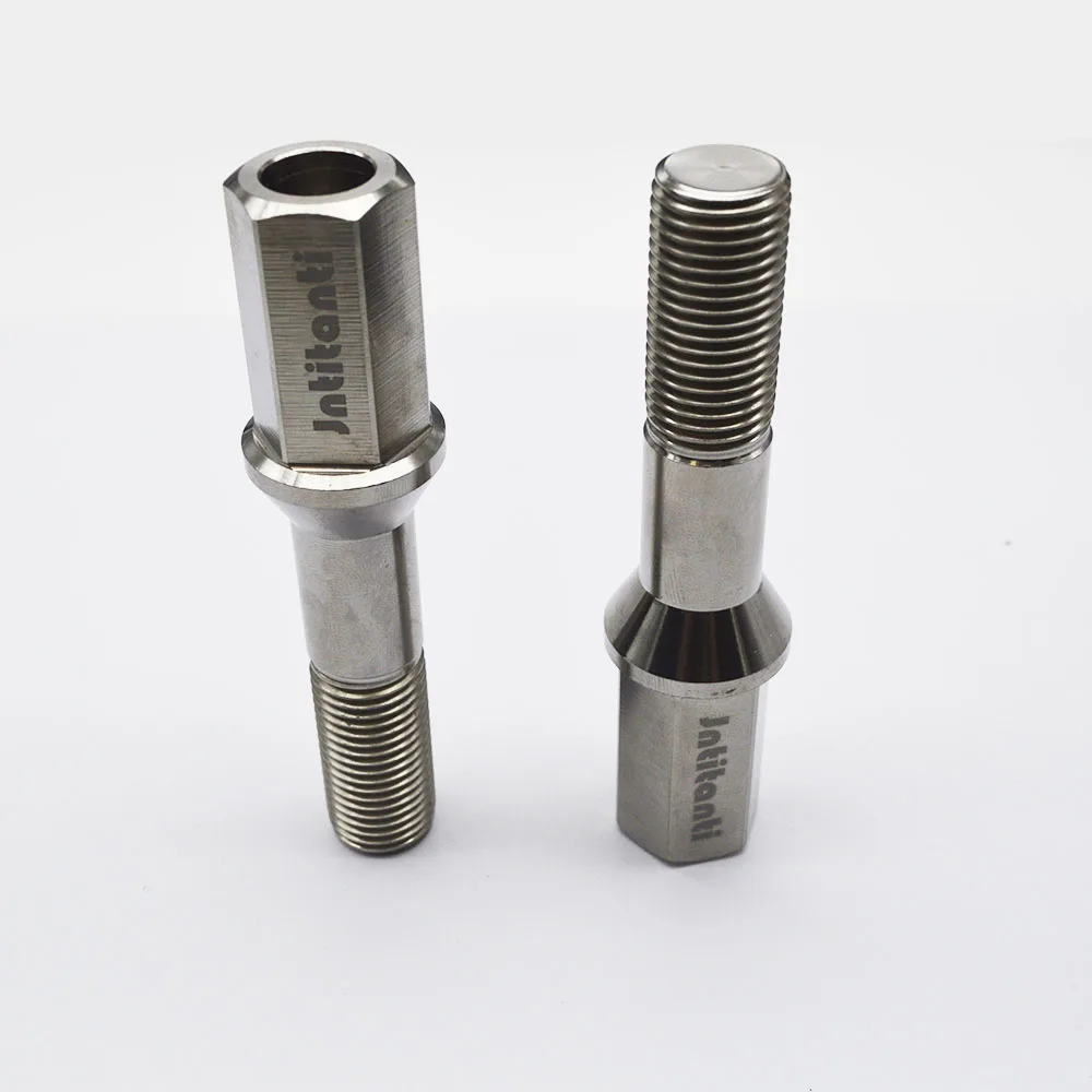 

Jntitanti Hot sale Auto wheel lug hub bolt M14*1.5*28-60 with cone seat Extended head for Maserati, Lamborghini,Renault et