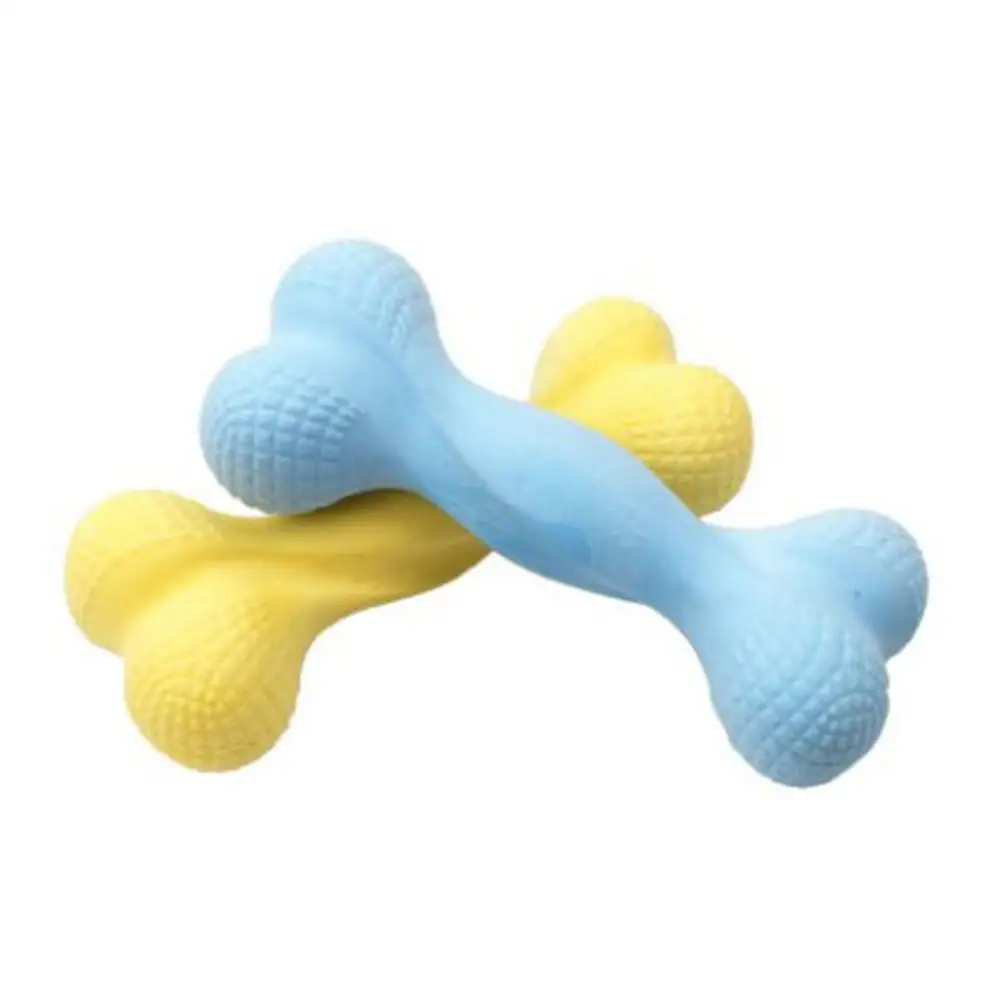 

Large Medium Puppy Dog Toy Bone Shape Eco-friendly TPR Milk Fragrance Foam Bone Bite Resistant Chew Toys Pet Supplies 20E