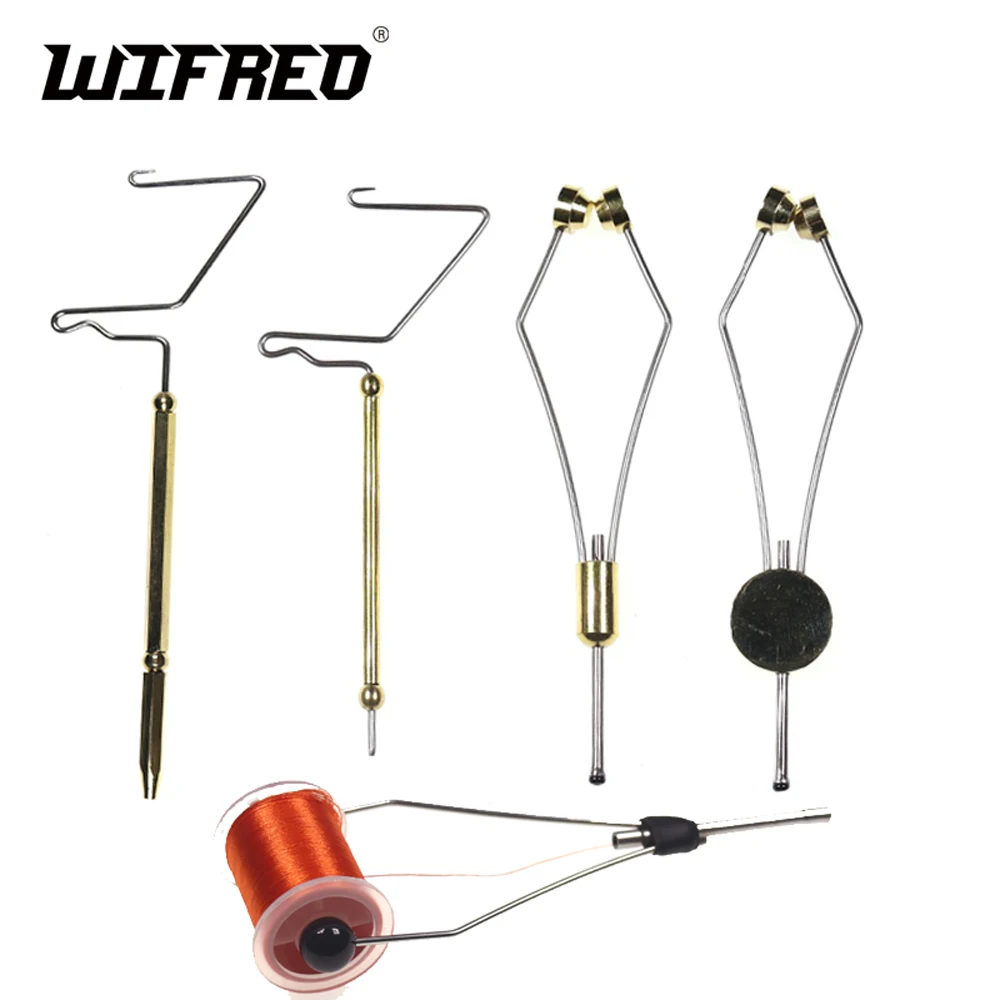 Wifreo Fly Tying Whip Finisher Fly Tying Bobbin Holder Fishing Fly Hook