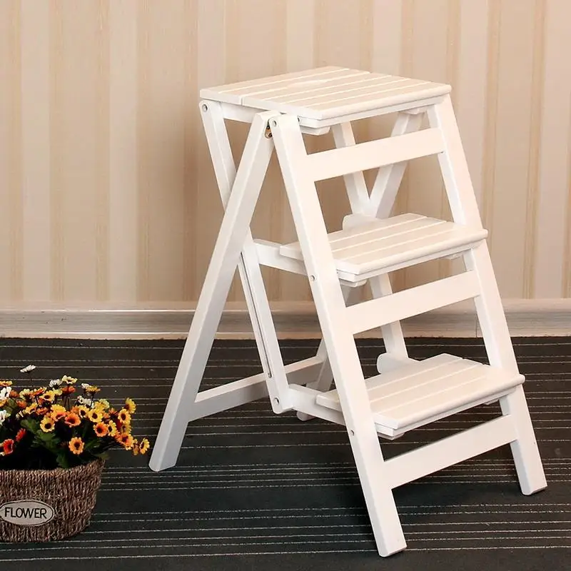 Pied Escalera Para Ladder tabrete De Cocina Escabeau Marches Scaletta Legno Chair Escaleta Stepladder Merdiven Степ табурет - Цвет: Number 14