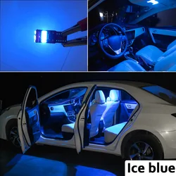 11 - Piece LED Interior and Exterior Light Kit for Enhanced Illumination (Ice Blue)