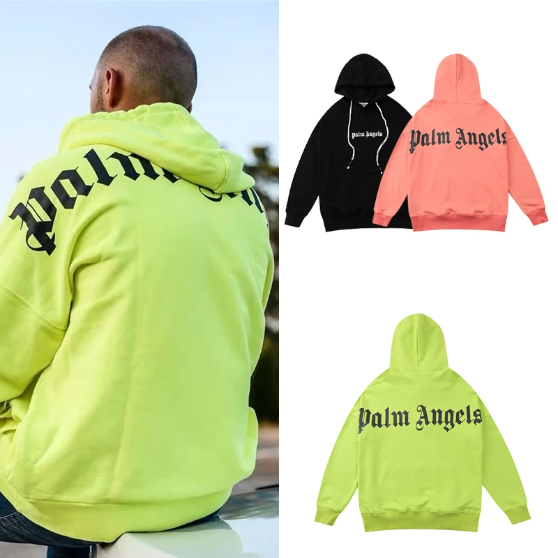 Толстовка унисекс с капюшоном и надписью 21SS | Мужская одежда