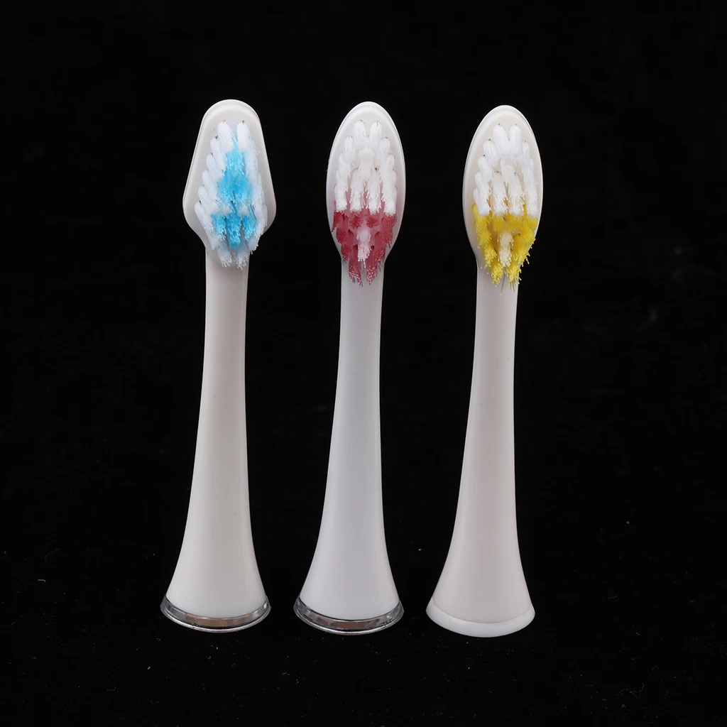 Adult Electric Toothbrush Dual Clean Rechargeable Battery Electric Tooth Brush with 3 Replacement Brush Heads