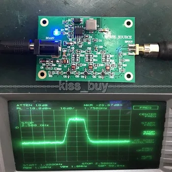 

1MHz ~ 3.5GHz SMA Noise signal generator Noise source Simple spectrum tracking signal source Antenna Filter analysis test dc 12v