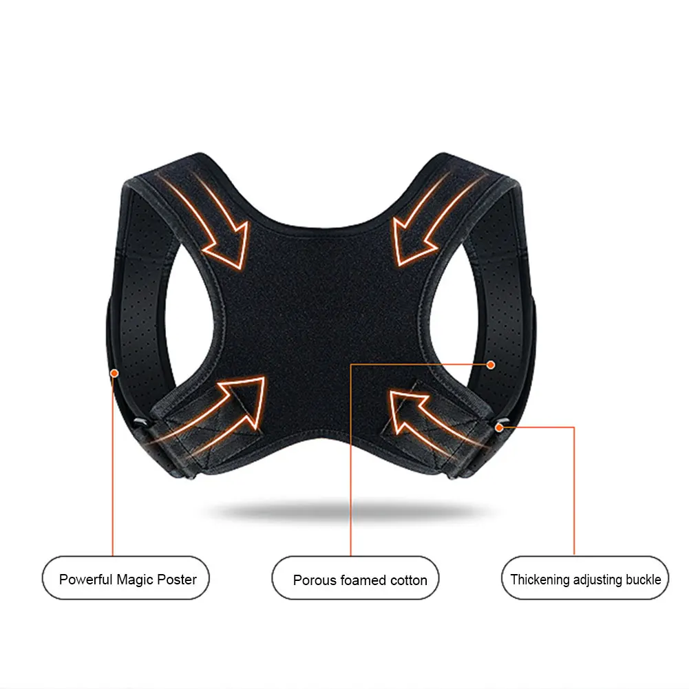 Корректор осанки позвоночника Защита спины плечо коррекция осанки горбатый боли в спине корректор бандаж