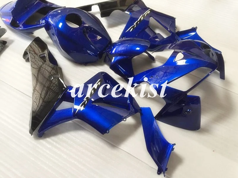4 подарки ABS мотоцикл обтекатель комплект подходит для CBR600RR F5 2005 2006 05 06 cbr600 600RR Кузов Набор темно-синий