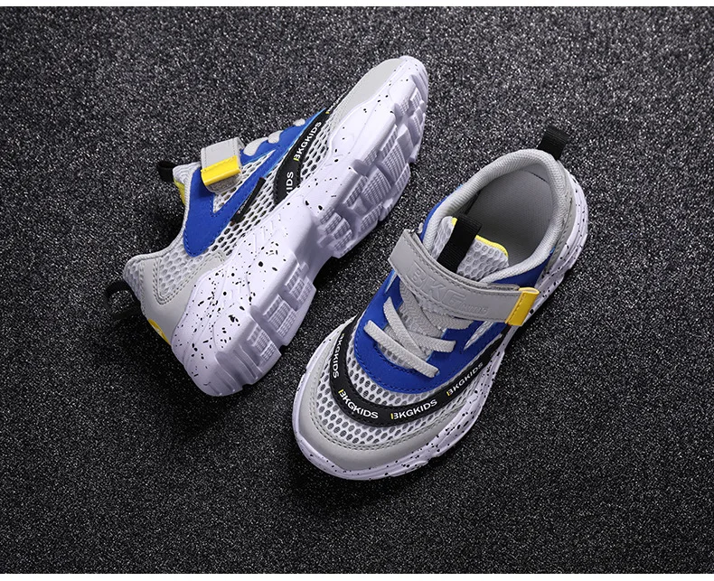 Boys Shoes Spring and Summer New Mesh Breathable Big Children's Sports Shoes Casual Boy Student Shoes