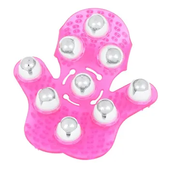 

Palm Shape Massager Nine Beads 360 Degree Rotate Body Care Manual Neck Massager For Body Shaping Fitness
