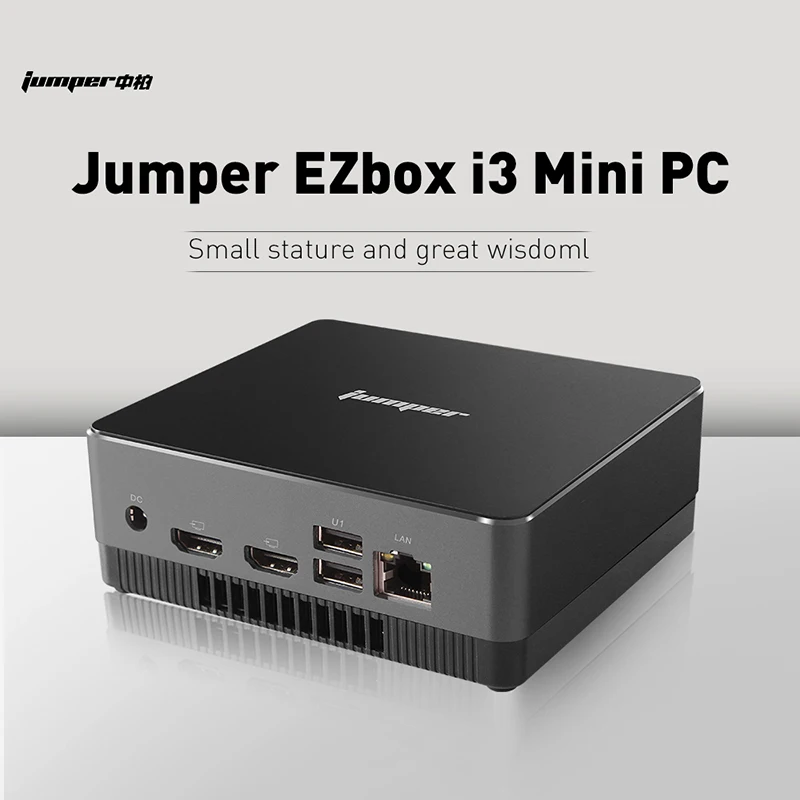 Перемычка EZbox I3 мини ПК Intel 5005U HD изображение 5500 8GB+ 128GB 2,4G+ 5G WiFi гигабит LAN Windows 10 Мини компьютер