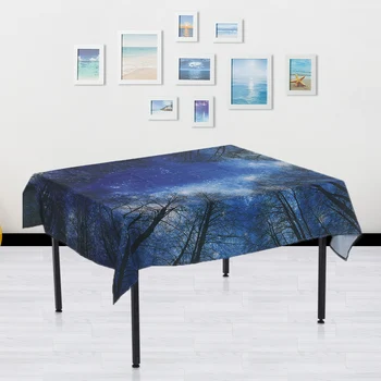 

Hot Rectangular Dinner Tablecloth Polyester Printed Coffee Table Cover Table cloths Home Decoartion Table Runner Cloth Cover