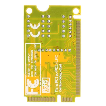 

3 in 1 Mini PCI PCI-E LPC PC Analyzer Tester Notebook Combo Debug Card Diagnostic Post Card