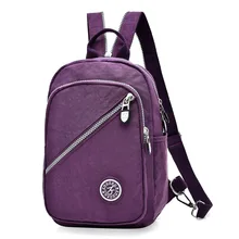 Jokod моющий нейлоновый холщовый рюкзак школьная нагрудная Сумка многофункциональная сумка на плечо Водонепроницаемая Повседневная универсальная сумка