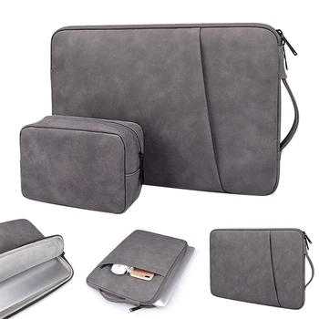 

For Redmibook 13.3 Inch Laptop Bag Felt Tablet Case Notebook Scratch Resistance Dust-proof Protective Cover with a Small Bag