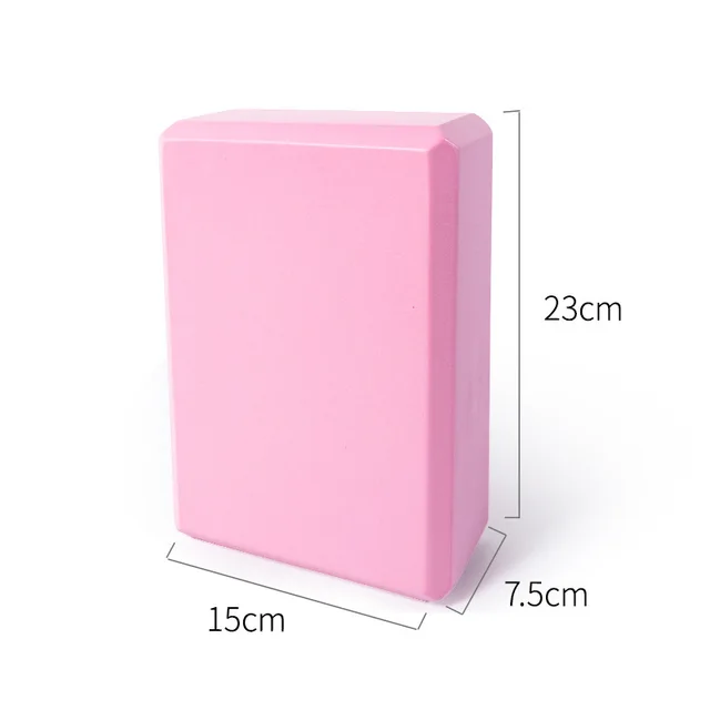 Yoga Building Blocks Cubes Pilates Bricks Reinforcement Mats Sports Yoga Supplies Exercise Home Exercise Equipment Fitness Eva 2