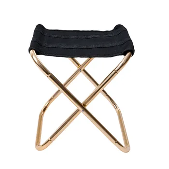 

New Home Kitchen Outdoor Portable Folding Stool Aluminum Bracket Oxford Cloth Chair Climbing Camping Fishing Use Solid 2020