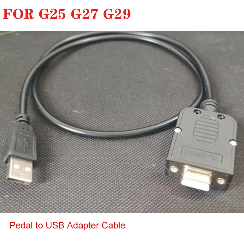 For Logitech G29 G27 G25 Pedal To Usb Converter Adapter Cable