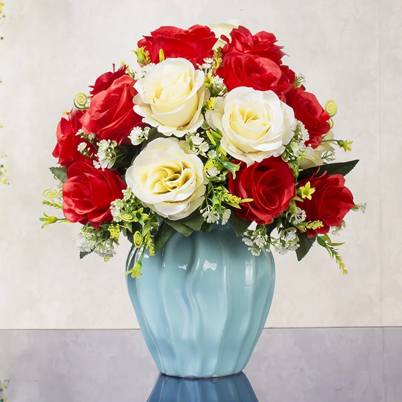 Садовые вазоны Ozdobne Ceramica Teraryum Vaso De Flor Jarrones Decorativos современные аксессуары для украшения дома Современная ваза для цветов