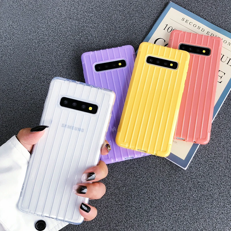 

Case For Samsung Galaxy S10 Plus Case Shockproof Soft Trunk Phone Case For Samsung S8 S9 Plus S10E A10 A20 A30 A40 A50 A70 Cover