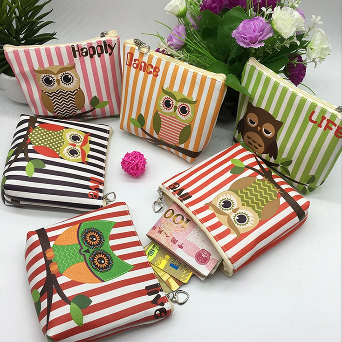 

Coin Purses Card Holders Cartoon Women Small Wallet Ladies Change Purse Child Mini Zipper Pocket Female Fashion Small Bags