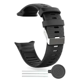 

For Polar Vantage V Silicone Smart Watch Strap Wristband Bracelet Band Replacement Repair Spare Parts Wristwatch Accessories