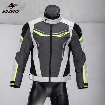 

Four Season Motorcycle Jacket Protective Gear Motorbike Riding Moto Jacket Waterproof Windproof Warm Clothing Men chaquetas moto