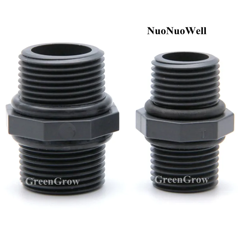 20pcs 1/4"1" Male Thread Upvc Joints Garden Irrigation Drinking Water