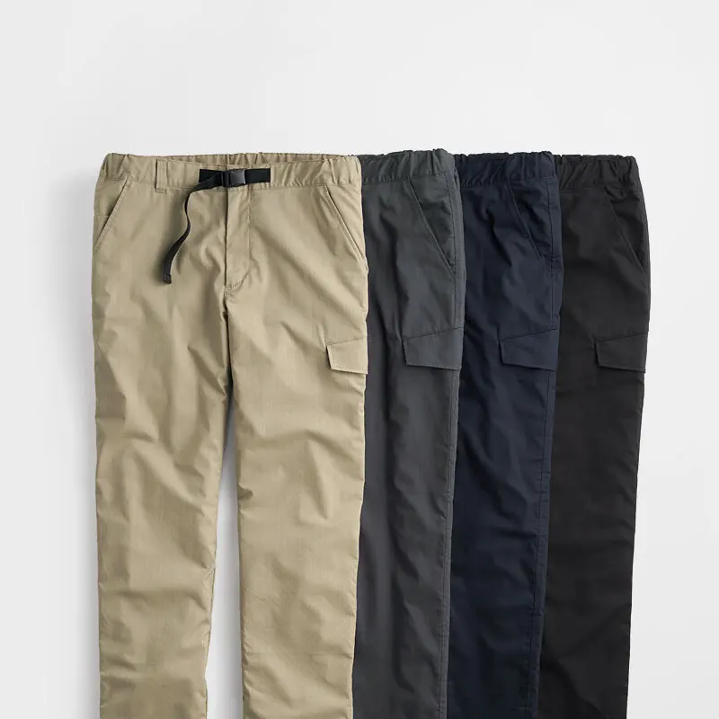 

Lativ Cheng Yi Windproof Warm Trousers Autumn And Winter Woven Nap Straight-Cut Outdoor Workwear Casual Pants 2019 Men'S Wear