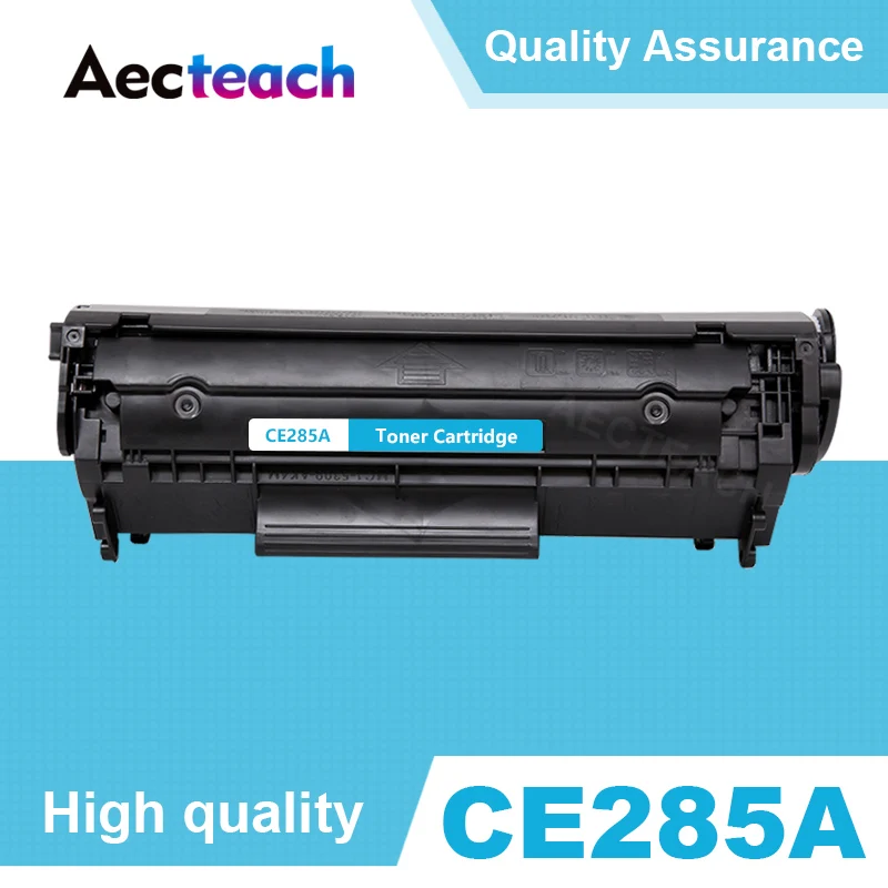 Aecteach Ce285A 285A 85A Cartuccia Di Toner Per Hp Laserjet Pro P1102 M1130 M1132 M1210 M1212Nf M1214Nfh M1217Nfw Stampante Nero