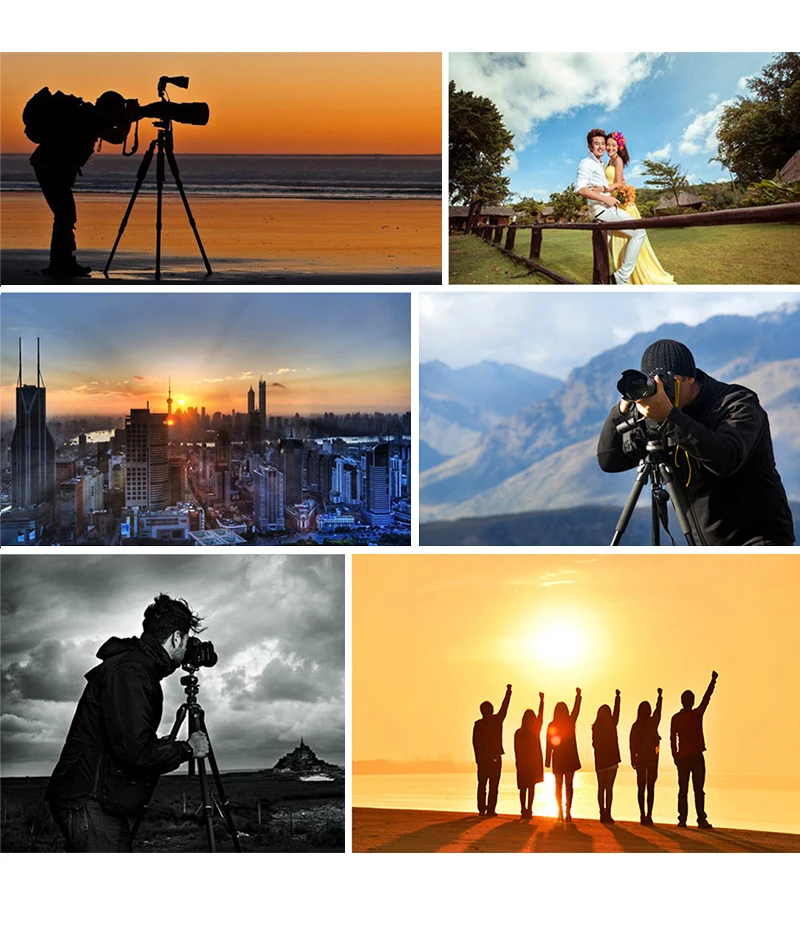 Штатив для камеры, переносной штатив для камеры Canon, Nikon, sony, DSLR, профессиональный штатив для камеры