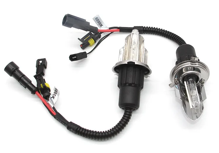 2 шт. AC 35 Вт 55 Вт HID лампы H4 биксенон H4 качели 6000K H4 H/L комплект 3000K 4300K 6000K 8000k K Автомобильная фара