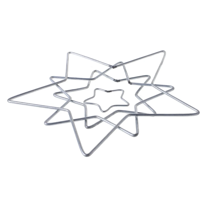 Звезда Металла Ловец снов кольцо «Ловец снов» макраме ремесло обруч DIY аксессуары Q9QA