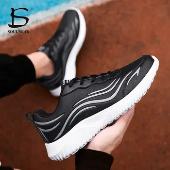 

Men's Shoes Comfortable Casual Walking Shoes Men's Outdoor Lightweight Damping Running Shoes Jogging Sneakers Large Size 39-48