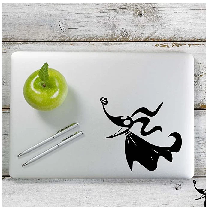 

4*4.3 Yoonek Graphics Nightmare Before Christmas Zero Decal Sticker for Car Window Laptop