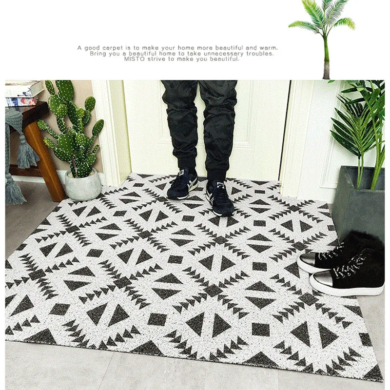 Современный простой геометрический мраморный ковер с принтом, ковер для спальни, гостиной, кухни, коврик для двери, противоскользящий домашний ковер R3461
