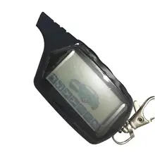 Porte-clés de télécommande LCD russe A61, 10 pièces/lot, système d'alarme de voiture 2 voies bidirectionnel Starline A61