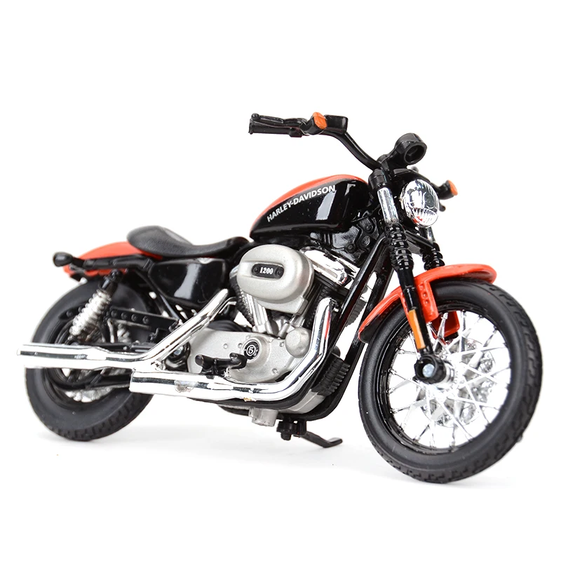 Maisto 1:18 2007 XL 1200N nighster Литой Сплав модель мотоцикла Игрушка