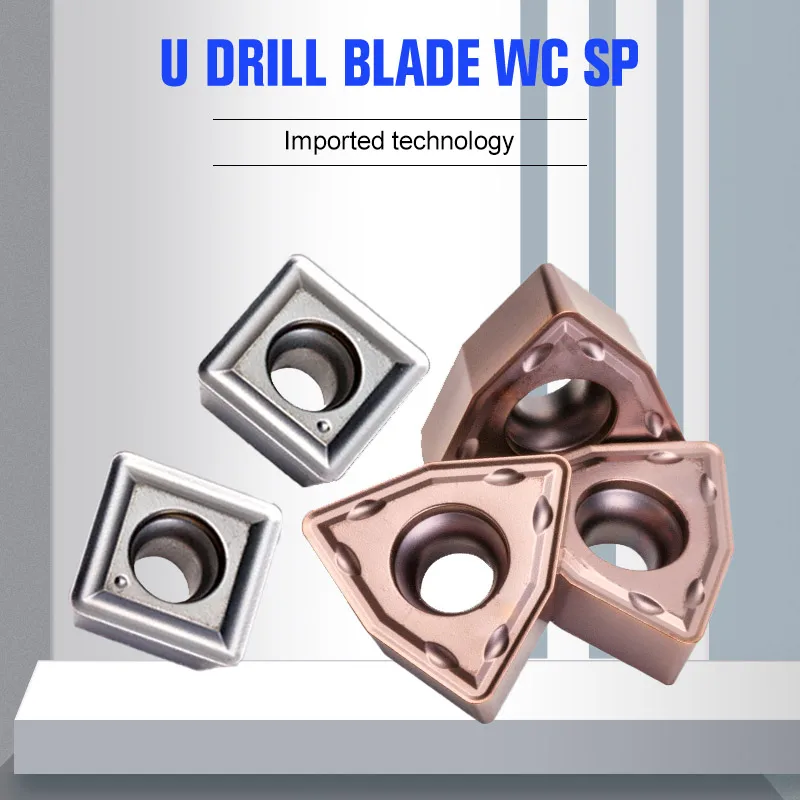 

YOUSCARD 10 шт. U лопасти дрели Sumitomo одинакового качества WCMX040208 WCMT050308 WCMT06T308 SPMG050204 SPMG060204 карбидные вставки