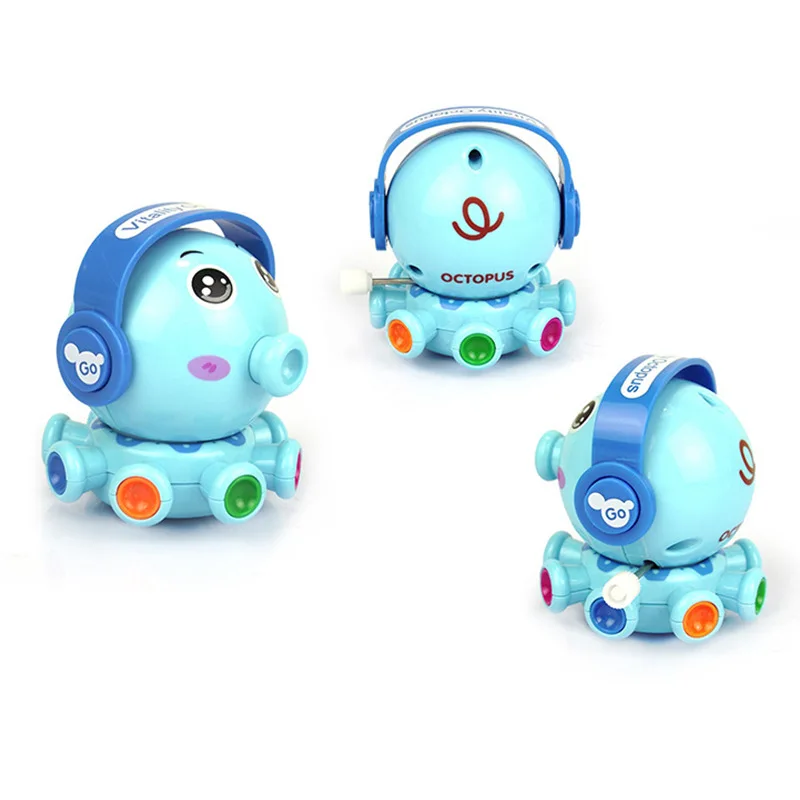 Развивающие игрушки весна Осьминог E550 вращающийся Мультфильм Toot маленький осьминог милый ребенок обмотки забавные дети