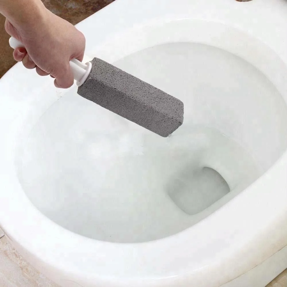 20Pcs Pumice Cleaning Stone Handle Toilet Brush Bowl Wand Corner Cleaner Hard Water Ring Remover for Toilets Sinks Bathtub