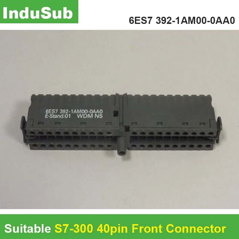 

6ES7 392-1AM00-0AA0 40pin Front Connector Suitable S7-300 PLC 6ES7392-1AM00-0AA0