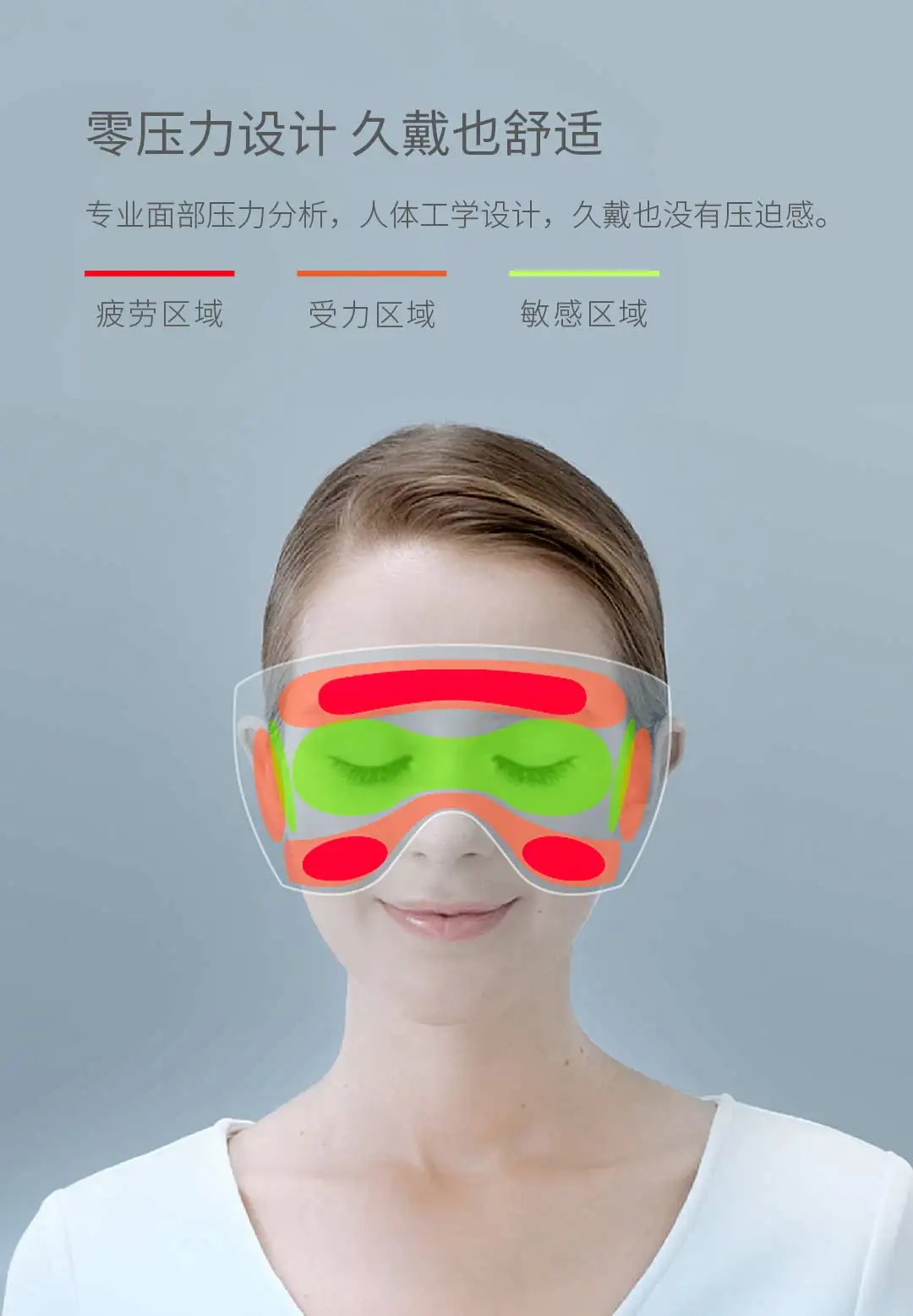 Xiaomi MIjia Youpin Dreamlight беспроводной теплый расслабляющий полный оттенок очки серии постоянной температуры компресс с солью