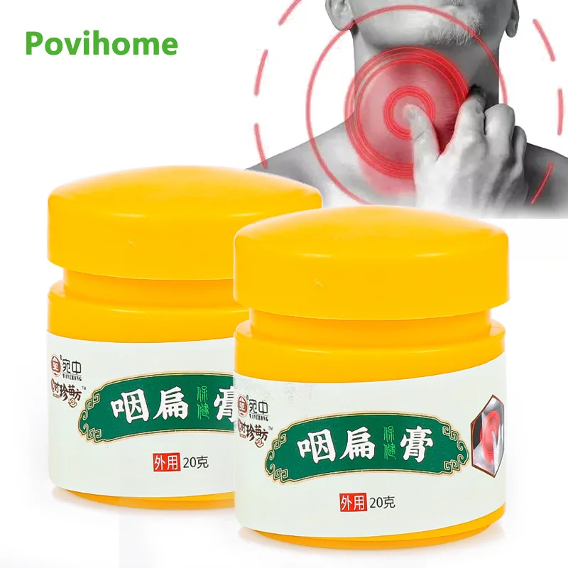 Натуральный травяной экстракт 20 г крем для лечения фарингита мазь холодного