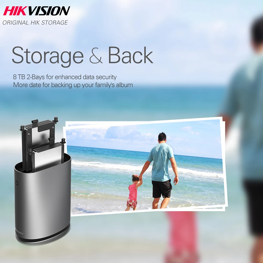 Hikvision NAS частный сервер для обмена облаками дома/офиса Wi Fi Сетевая поддержка