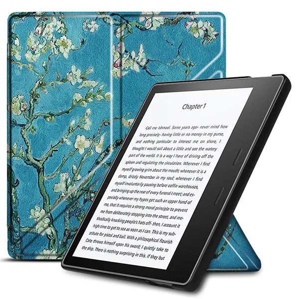 Чехол оригами для Amazon Kindle Oasis 2 3 7," из искусственной кожи, чехол-подставка для электронной книги, чехол+ Защитная пленка для экрана - Цвет: KO2 BXJGSY MH