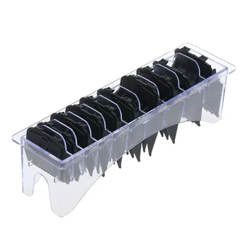 

New 10 Grid Base Box For Universal Hair Clipper Limit Comb Guide Attachment Size Barber Replacement Salon Hair Styling Tool