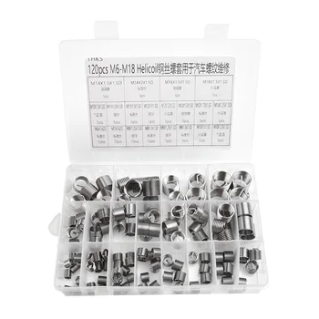 

Helicoil Thread Insert Kit Tools Wear resistance Repair Accessories Set