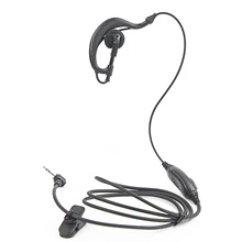 

1 Pin 2.5MM G Shape Surveillance Earpiece Headset with PTT MIC for Motorola Talkabout MD200TPR MH230R MR350R MS350R MT350R MG16
