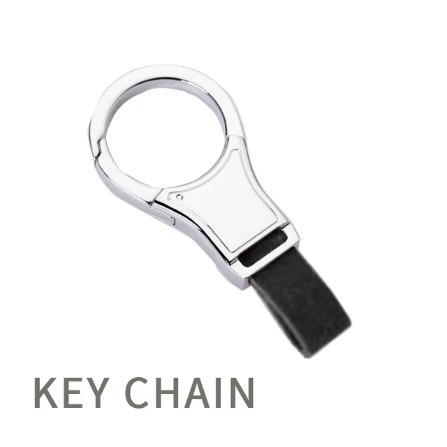 Metal leather Car Key Cover Case For Toyota Sienna 2011-2020 Key Tacoma Tacoma Smart Keyless Remote Keychain Protector 6 Button KEYCHAIN 1 PCS